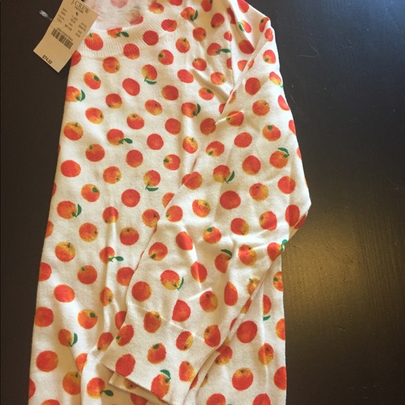J Crew Orange Sweater - Picture 3 of 3